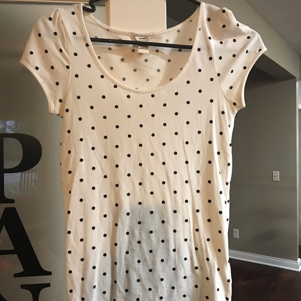 Polka Dot Layering Shirt